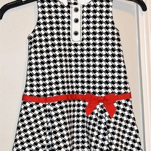 GYMBOREE Olivia Houndstooth Dress sz 3T EUC